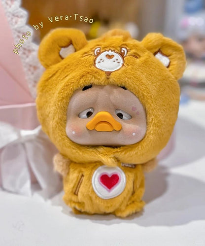 Pocket Upset - Care Bears  X UpsetDuck Neon Sweetheart Duck Plush Ketchain