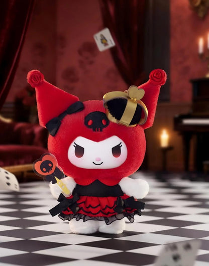 KUROMI Poker Kingdom Series Plush Pendant