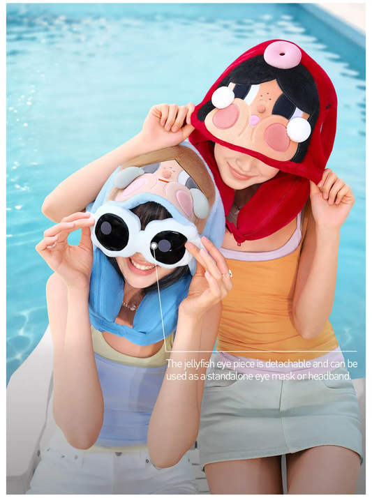 CRYBABY Cry Me an Ocean Series - 2-in-1 Neck Pillow