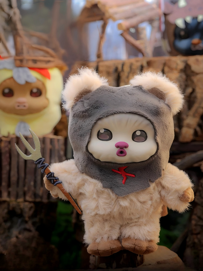 STAR WARS EWOKS COSBI PLUSH KEYCHAIN COLLECTION SERIES 2
