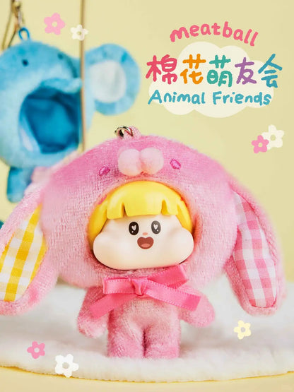 Meatball Cute  Friends Animal Series-Plush Pendant