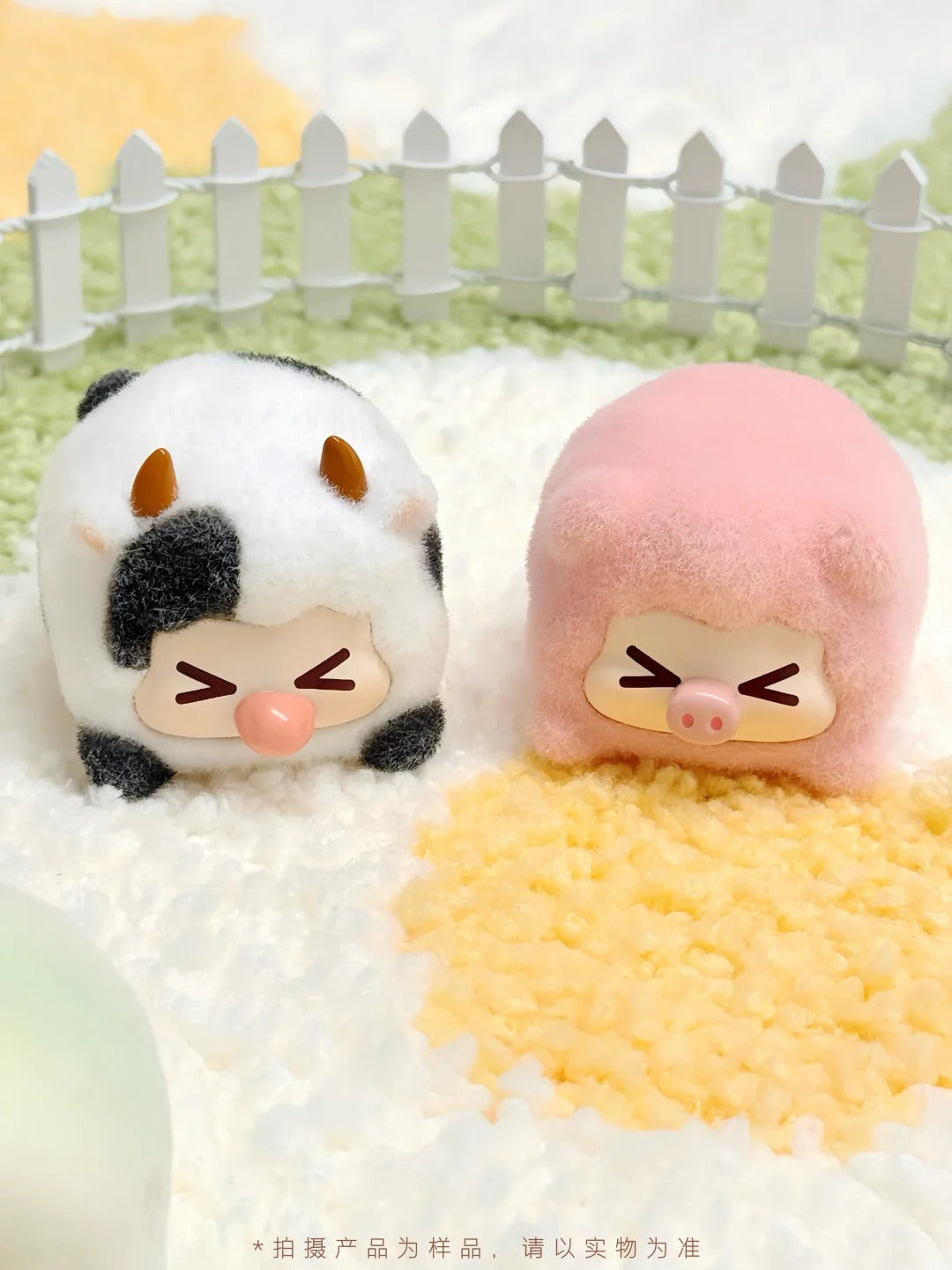 RABBIT KIKI Flocked Baby Animals Series