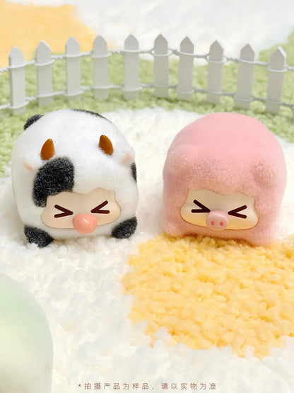 RABBIT KIKI Flocked Baby Animals Series