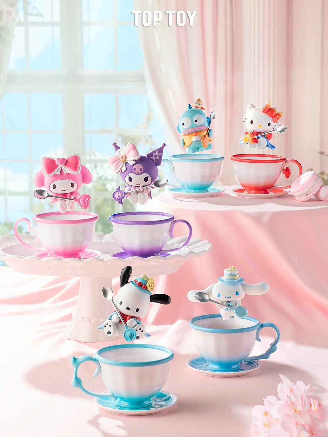 Sanrio characters Teacup Elf Series Figures