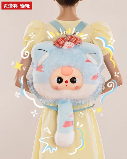 Baby Three Year Old Fairy Tale Big Head Plush Bag（Various eyes and facial expressions）
