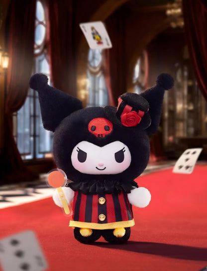 KUROMI Poker Kingdom Series Plush Pendant