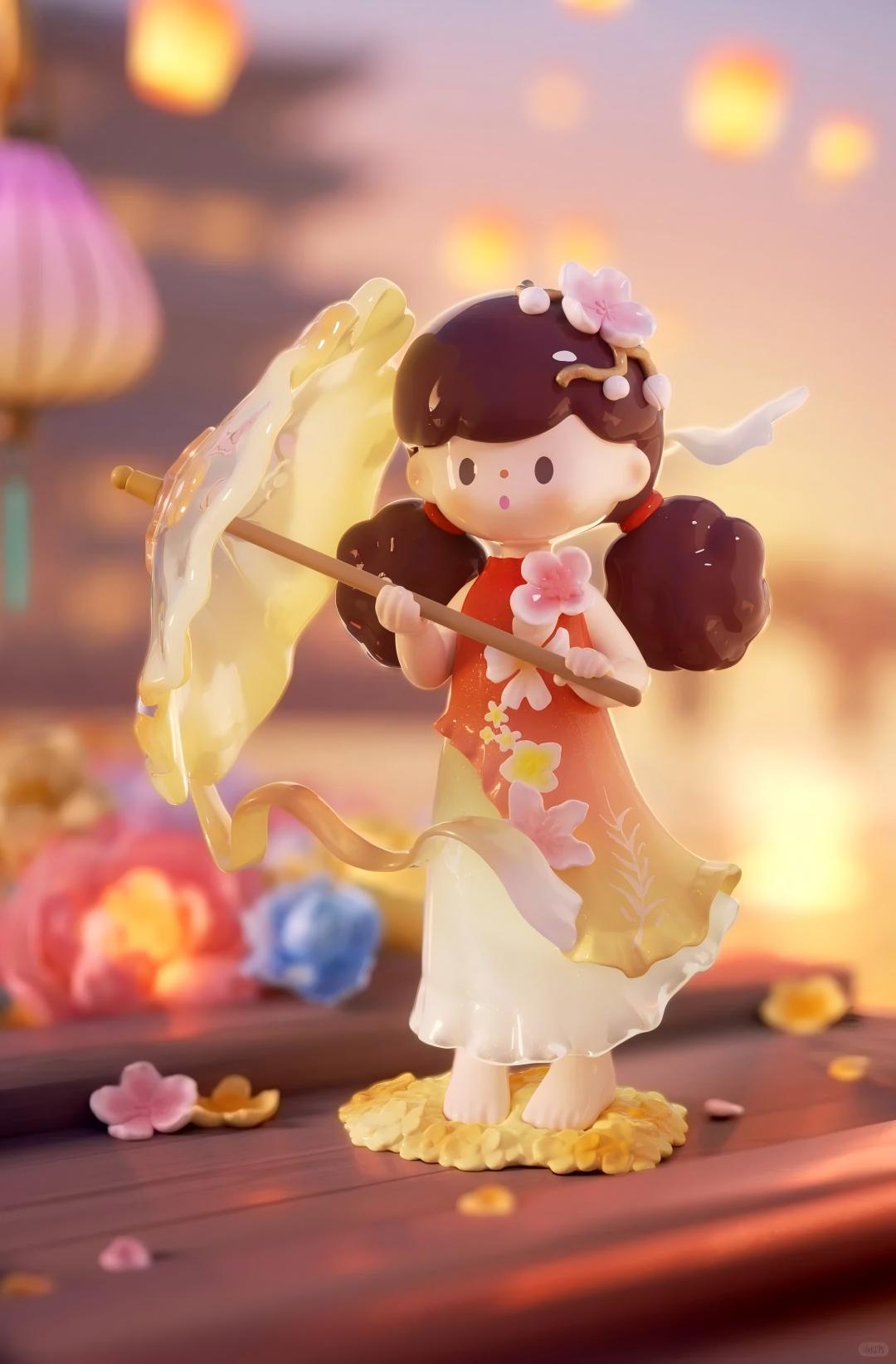 SuzhouSilk Museum X Molinta-Dream Vault Series Figures Blind Box