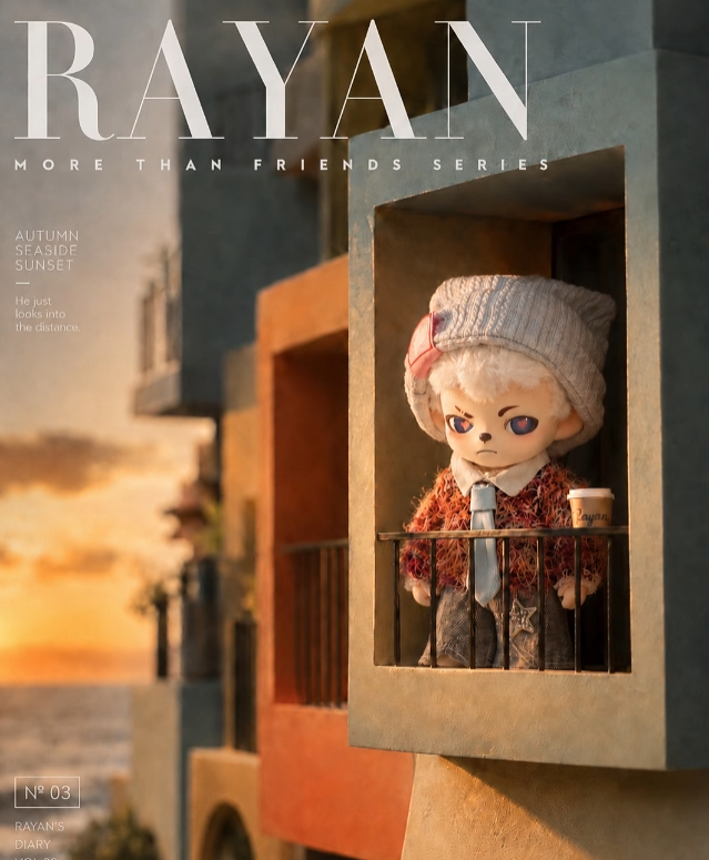 Rayan More Than Friend Series Plush Pendant