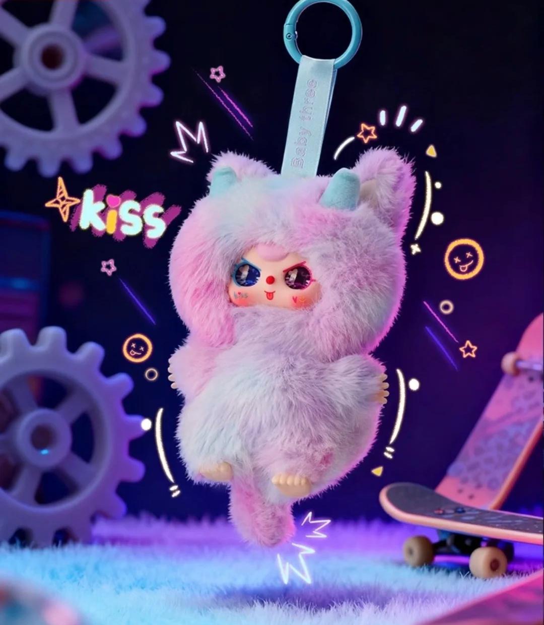 BaBy Three Valoon - Vinyl Plush Keychain（pre order）