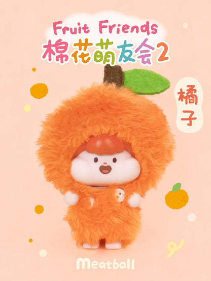 MEATBALL cute friends fruit series plush pendant