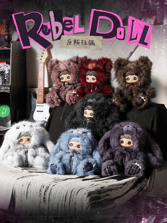 MAYMEI 400% Rebel Doll Backpack Series Plush Blind Box