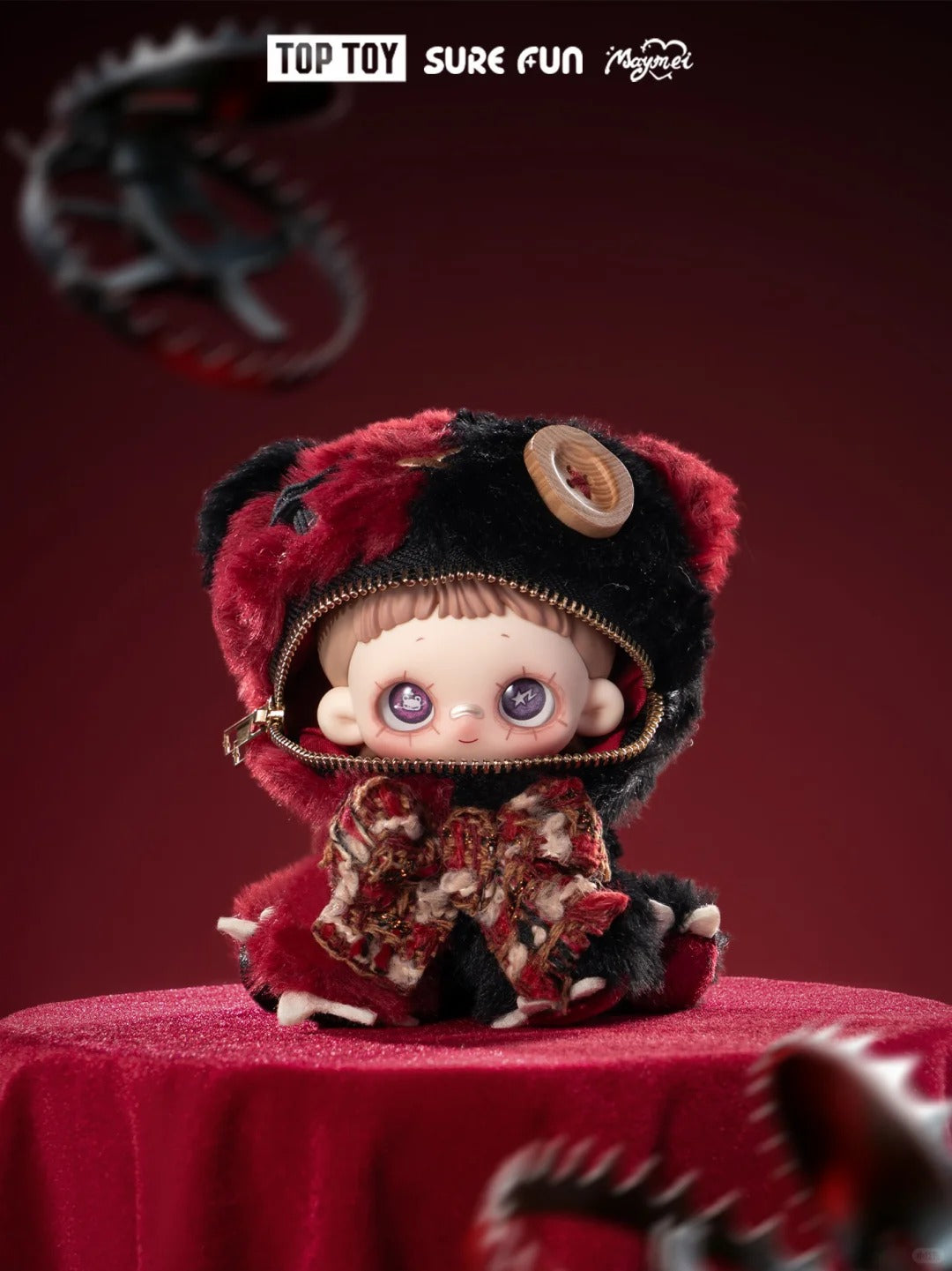 MayMei Greedy Bear Series Plush Doll Blind Box