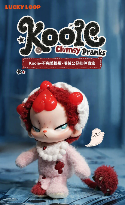 Kooie - Clumsy Pranks - Plush Doll Pendant Blind Box