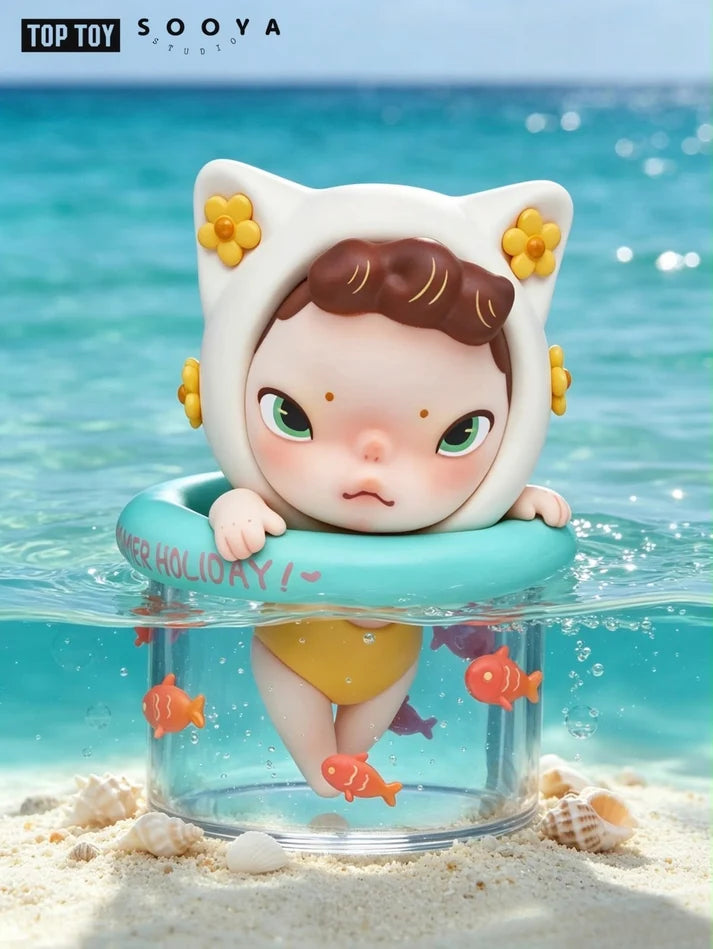 Sooya Beach Holiday Ban Figure Pop‑up Limited Blind Box(Pre Order）
