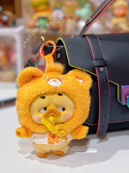 Pocket Upset - Care Bears  X UpsetDuck Neon Sweetheart Duck Plush Ketchain