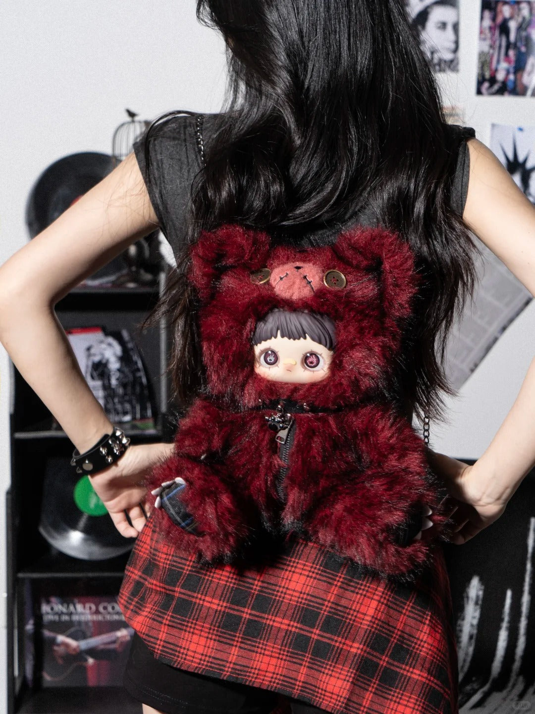 MAYMEI 400% Rebel Doll Backpack Series Plush Blind Box