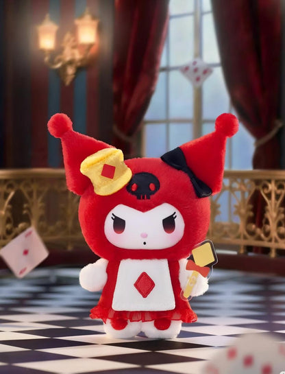 KUROMI Poker Kingdom Series Plush Pendant