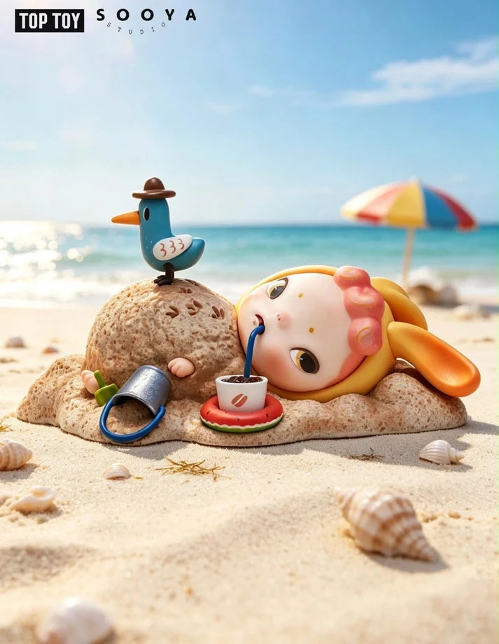 Sooya Beach Holiday Ban Figure Pop‑up Limited Blind Box(Pre Order）