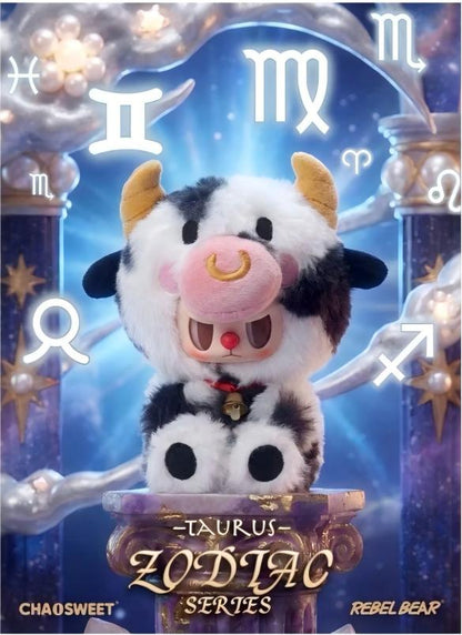 Rebel Bear Zodiac Serise Vol 1 Vinyl Plush Blind BOX