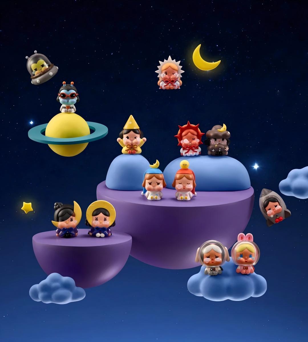 CRYBABY CRYING TO THE MOON-SITTING SERIES FIGURES