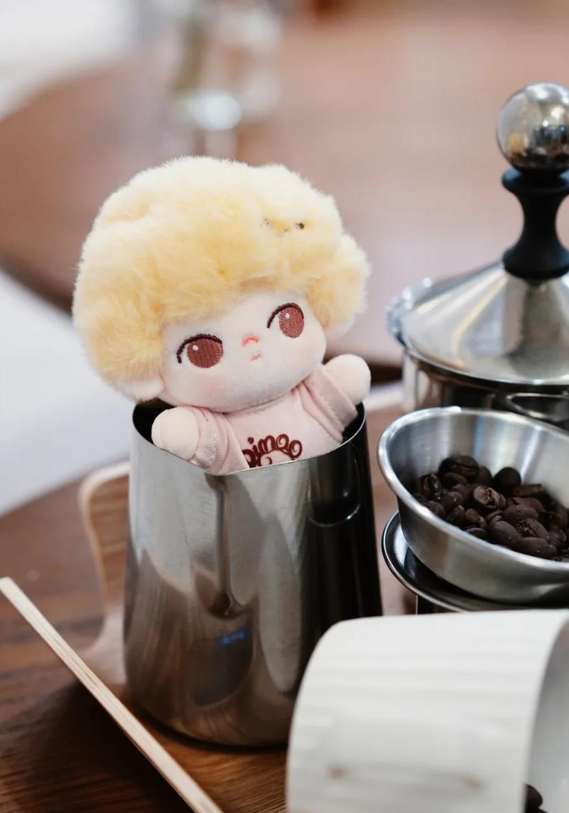 DIMMO Crush on Coffee Series -Soft-Faced Plush