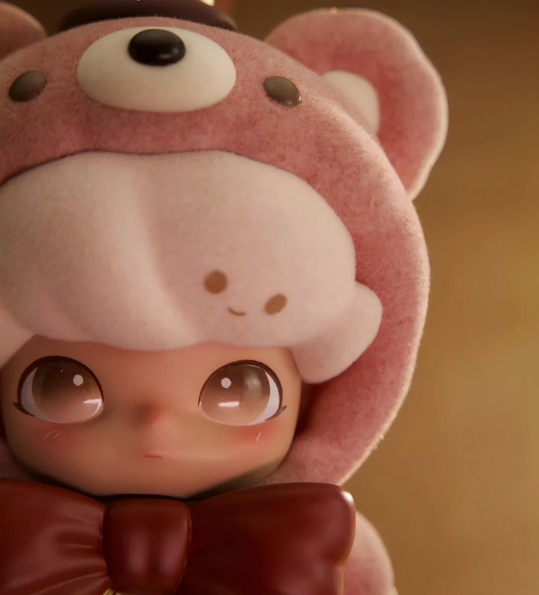 DIMOO Strawberry Latte Bear（pre order）