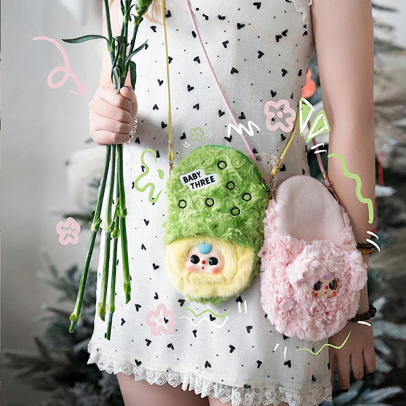 Baby Three Phone Bag Plush（Various eyes and facial expressions）