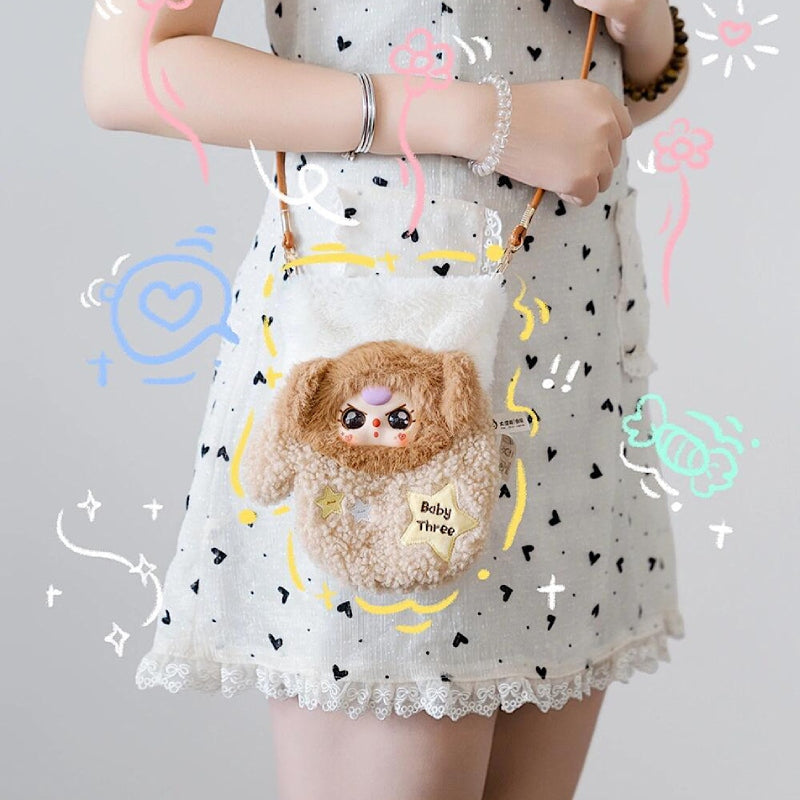 Baby Three Phone Bag Plush（Various eyes and facial expressions）