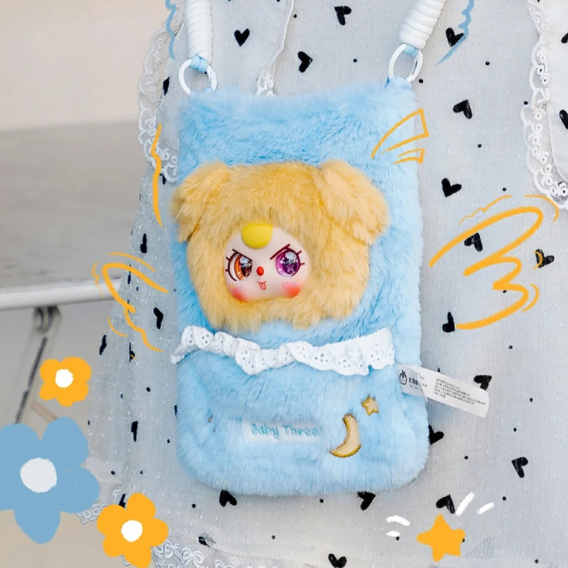 Baby Three Phone Bag Plush（Various eyes and facial expressions）