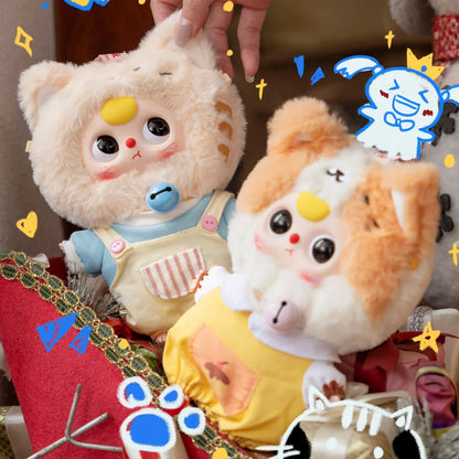 Baby Three Cat Wardrobe Series Plush Dolls