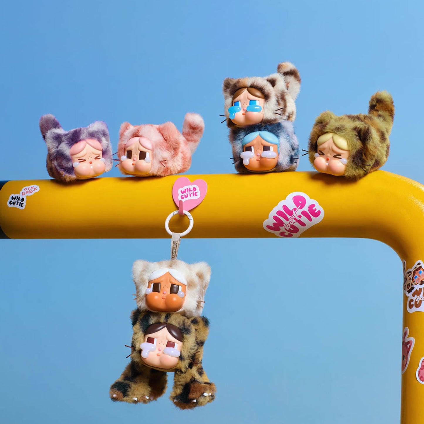 CRYBABY Wild But Cutie Series - Vinyl Plush Pendant