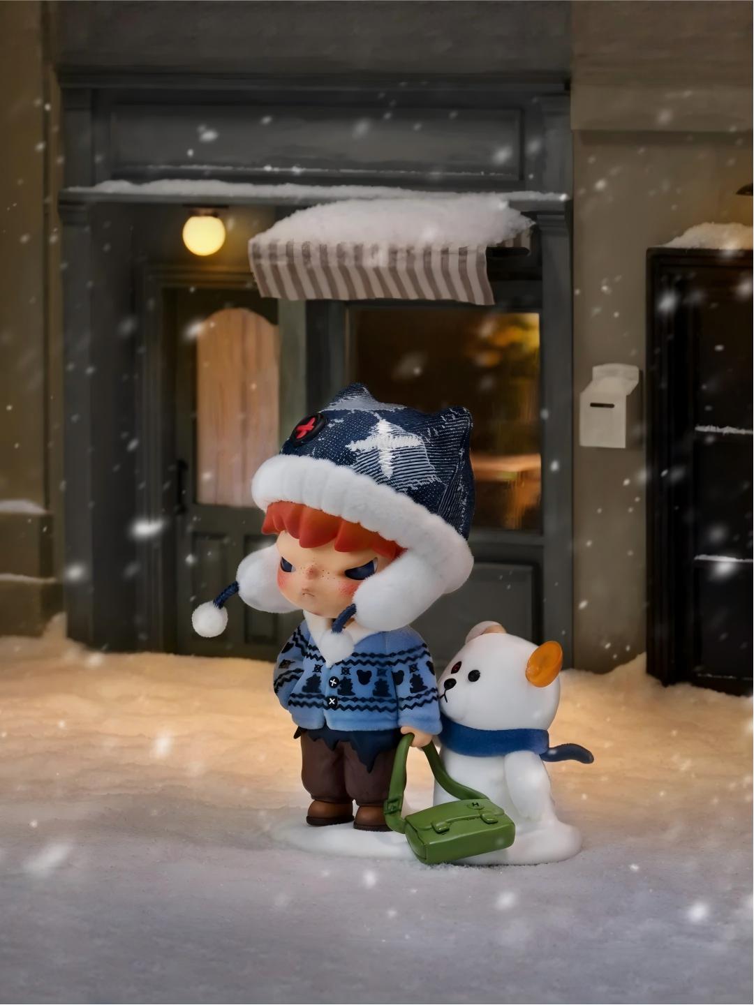 POP MART Hirono Before Snow Melts Limited Edition Pendant Card（Releasing in April）