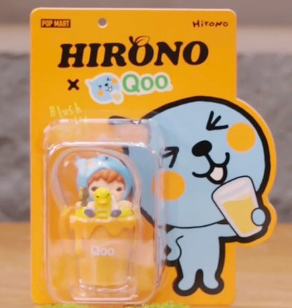 Hirono x Qoo Blushing After Drinking Figure（nightlight）