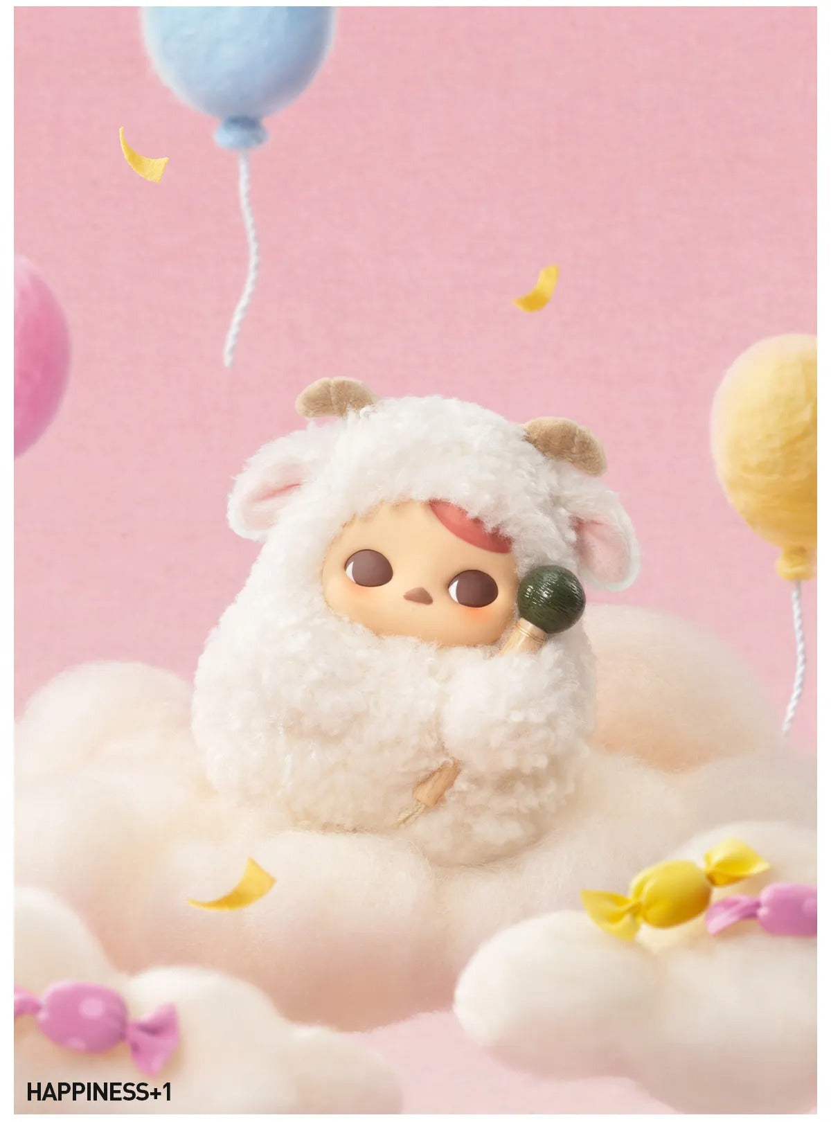 Pucky Tap Tap Babies Series-Vinyl Plush Pendant Blind Box
