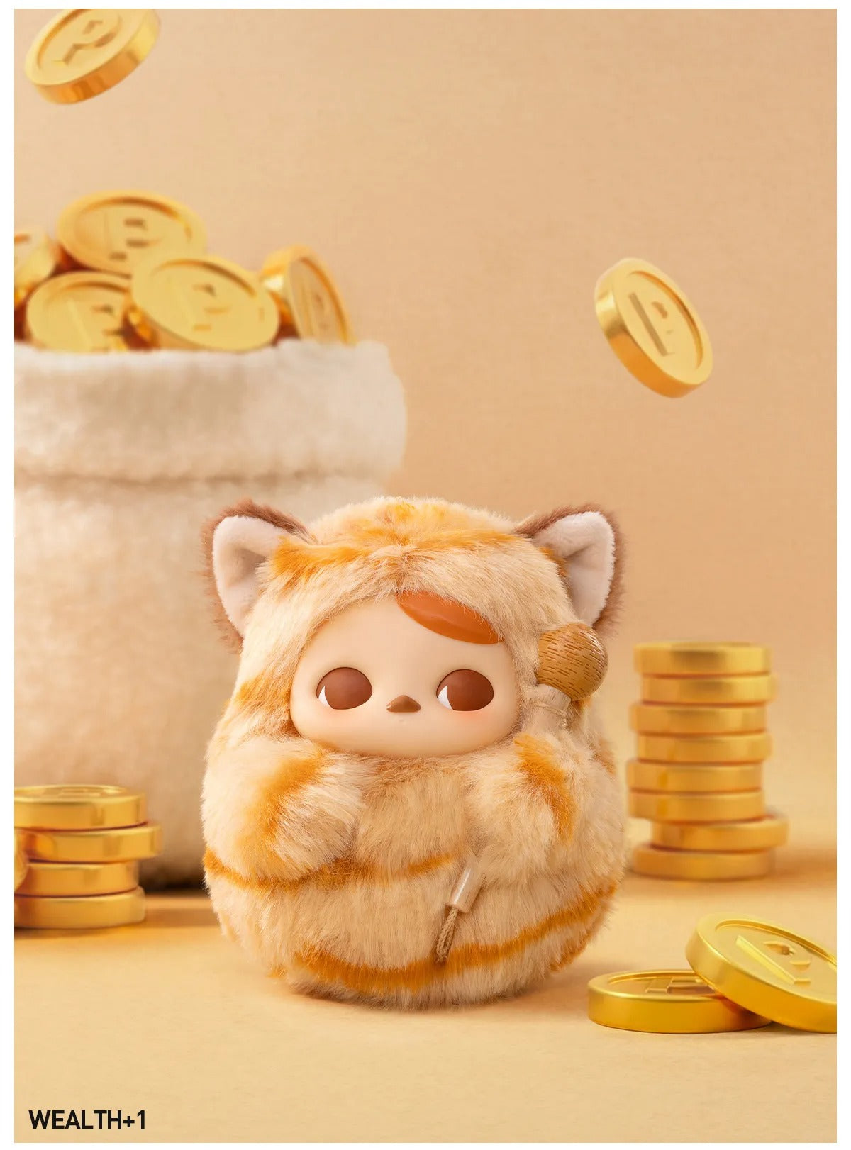Pucky Tap Tap Babies Series-Vinyl Plush Pendant Blind Box