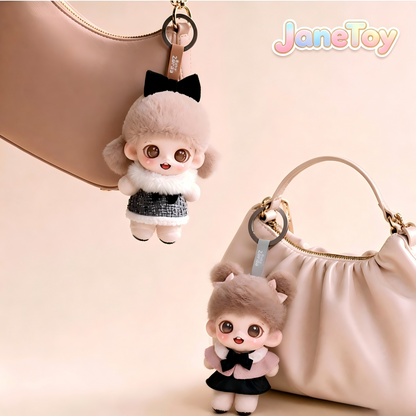 Zoraa Tweed Etude series plush pendant