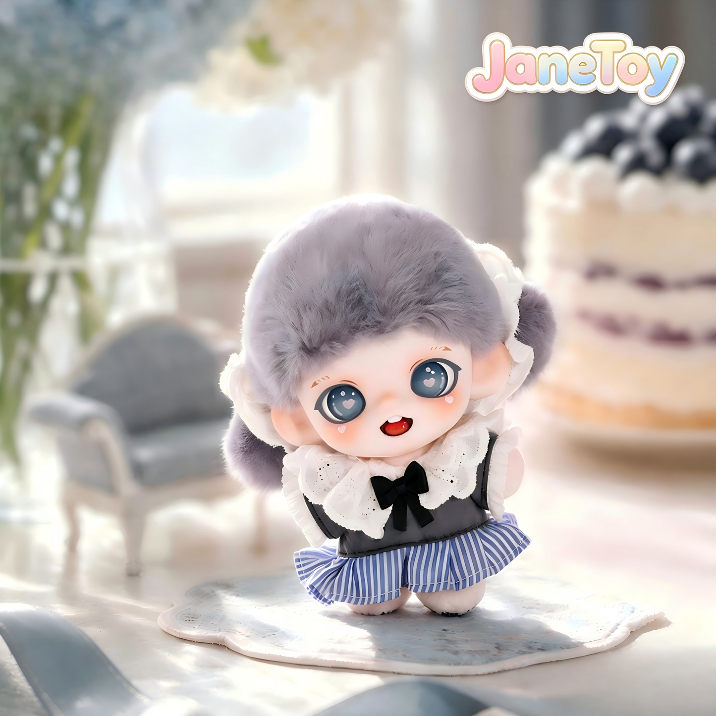Zoraa Tweed Etude series plush pendant