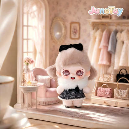 Zoraa Tweed Etude series plush pendant