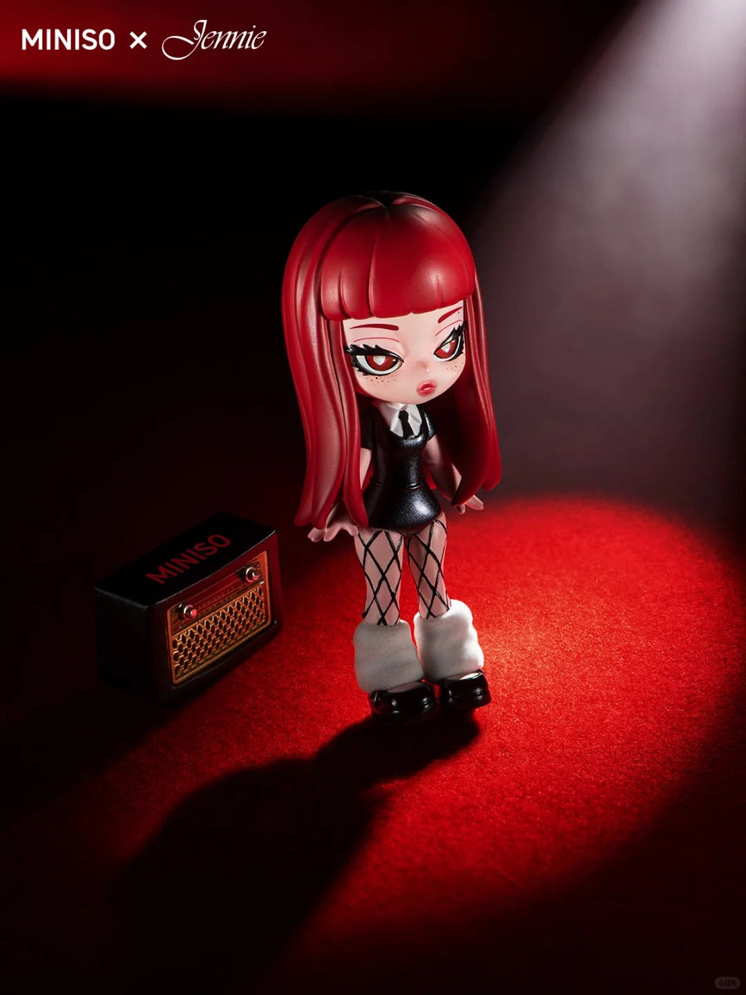 Jennie x Miniso Collaboration Hangtag Figure