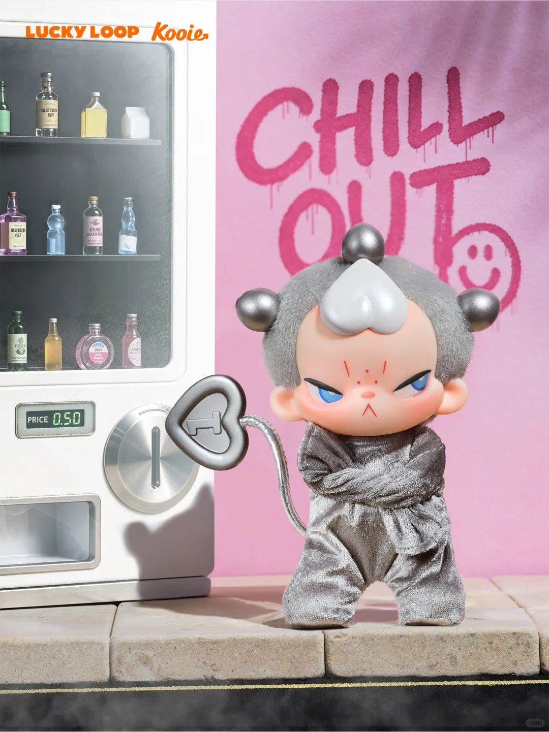 Kooie - Too Cool To Be Hot Series Plush Doll Pendant