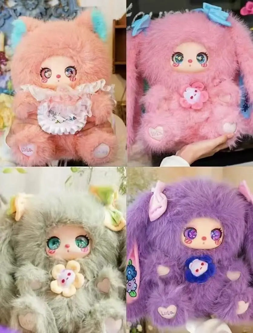 Lila 600% V2 Best Friend Afternoon Tea Plush（Various eyes and facial expressions）