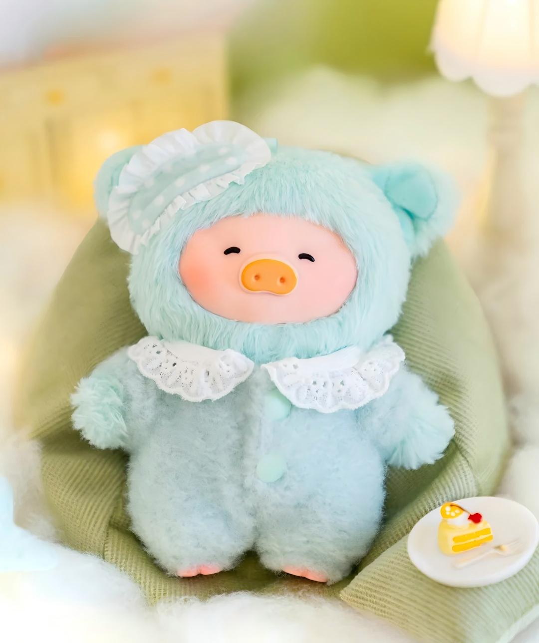 LuLu the Piggy-LuLu’s Dreaming Wonderland Series PVC Plush Keychain