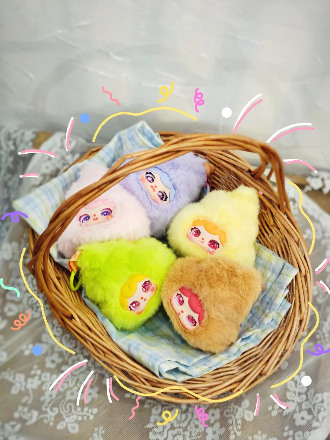 Crie's mood diary -Mini Soft toy series