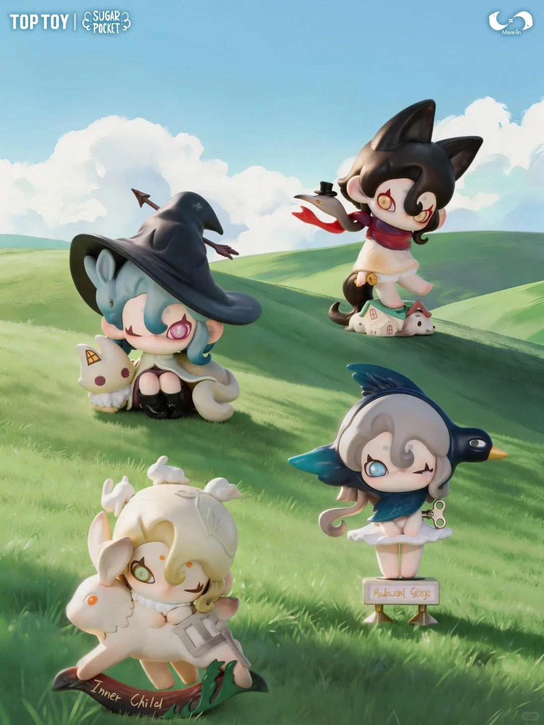 Moonin Fading Childhood Series Figures Blind Box