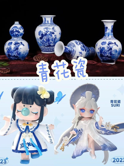 【Pre order】2nd Suri and Nanci Oriental Blue and White Porcelain Limited Figures