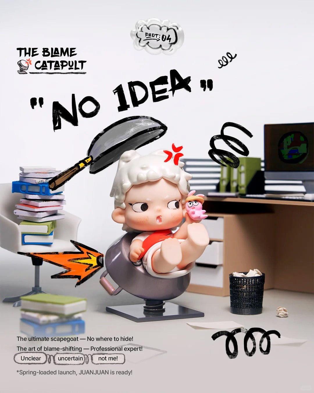 JUANJUAN-Crzy OFFICE to the Breaking Point Blind Box