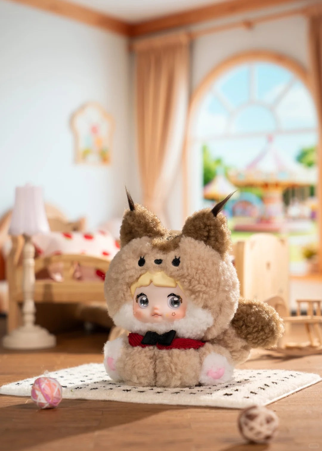 【シークレット】 Nommi Sitting Zoo ぬいぐるみ 動物園 招き猫 Nommi Sitting Zoo Plush Blind Box Series