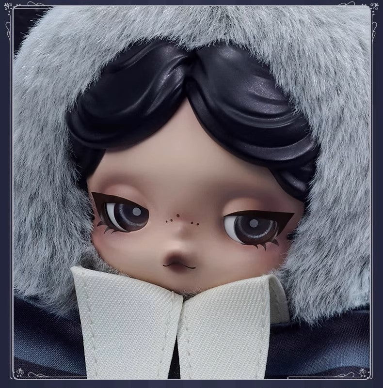 SKULLPANDA × Wednesday Plush - Nevermore Academy Uniform Version