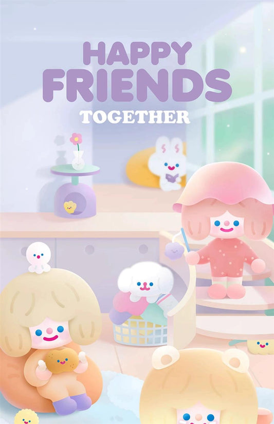 【BOGO】Rico Happy Friends Togeter Series PVC Figures