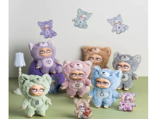 SLEEPLESS GRUMPIPI Series Plush Keychains（pre order）